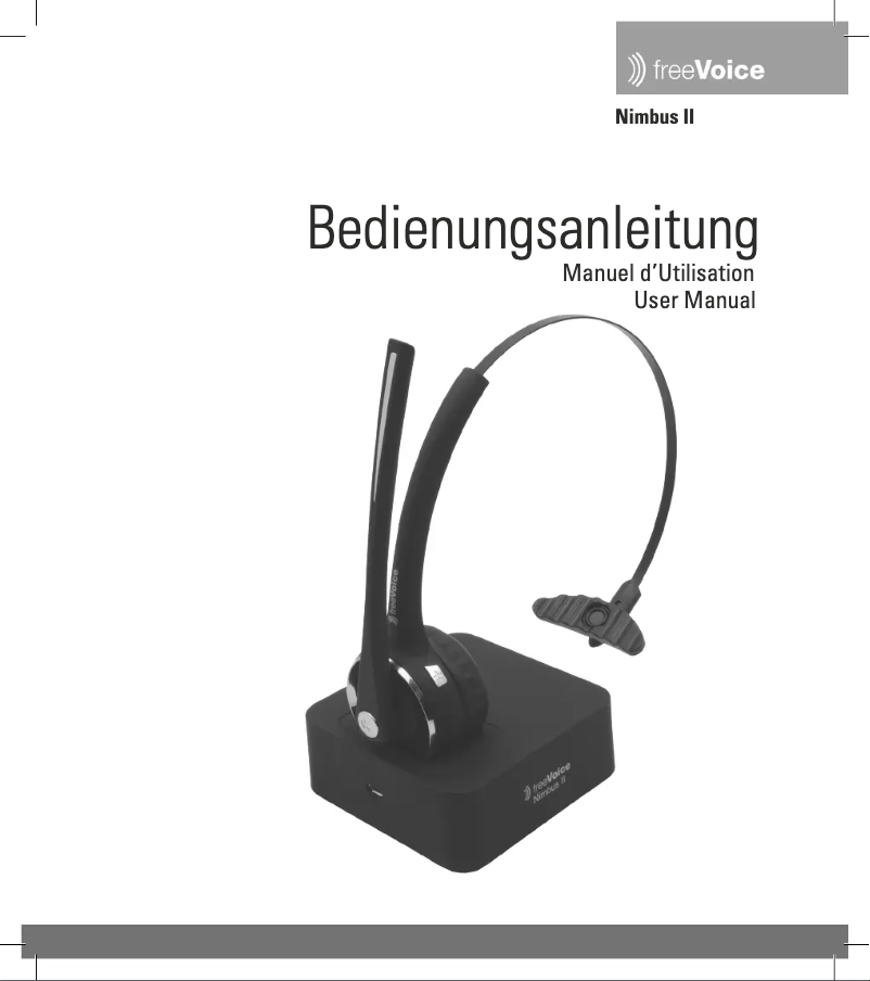 Página 1 del manual Manual de usuario freeVoice FBT019M
