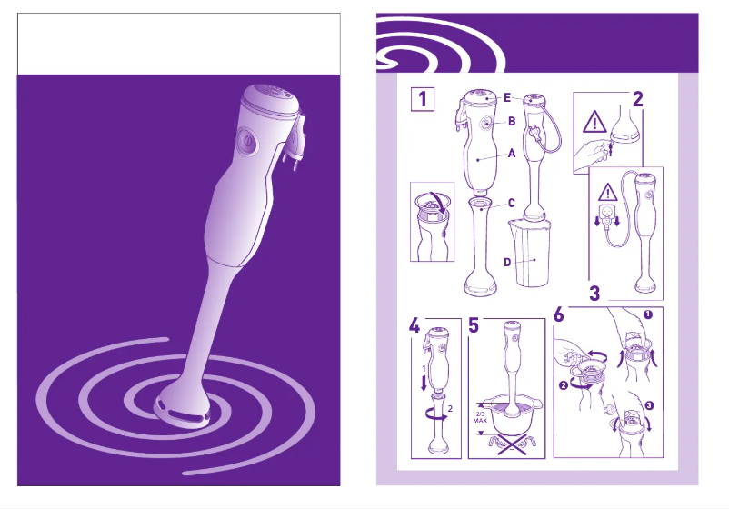 Page 1 de la notice Manuel utilisateur Tefal Ultra Compact HB4071