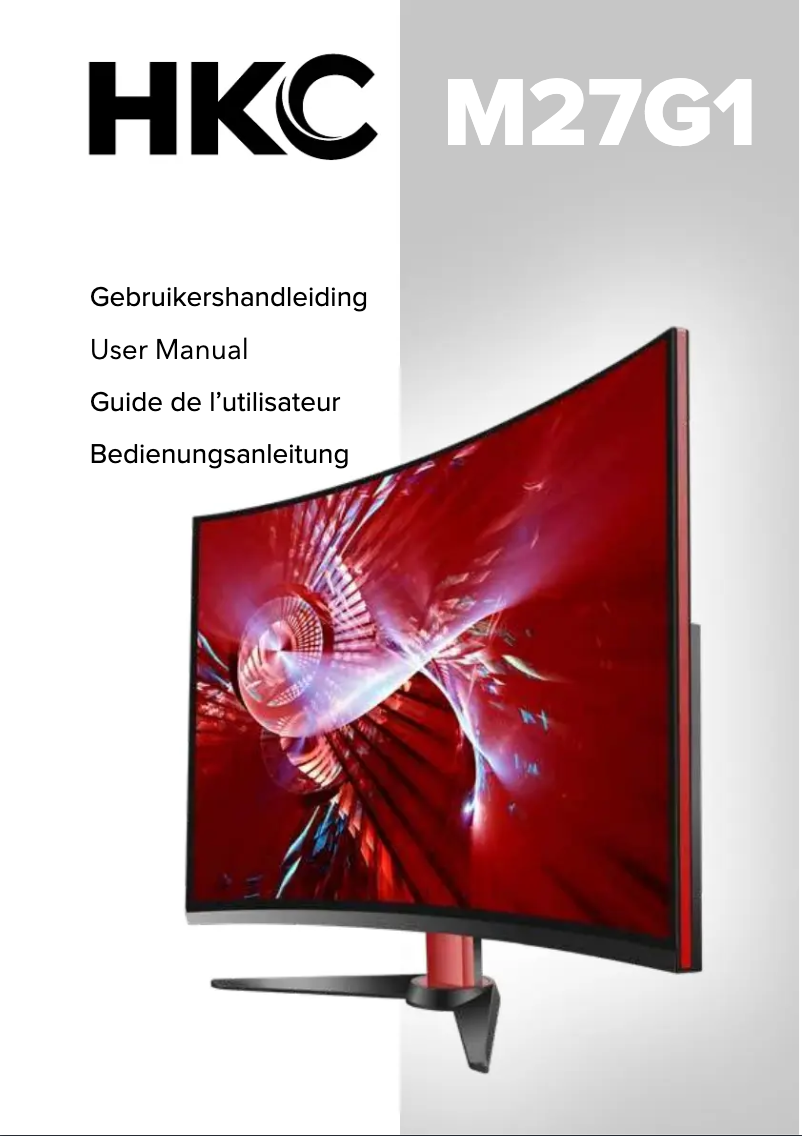 Image de la première page du manuel de l'appareil M27G2