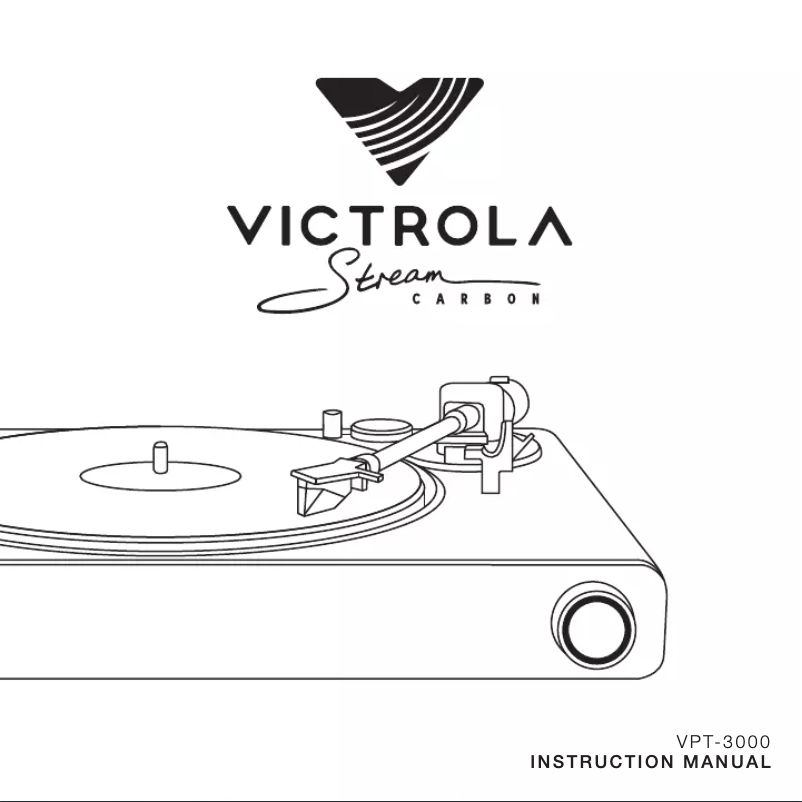 Página 1 del manual Manual de usuario Victrola Stream VPT-3000