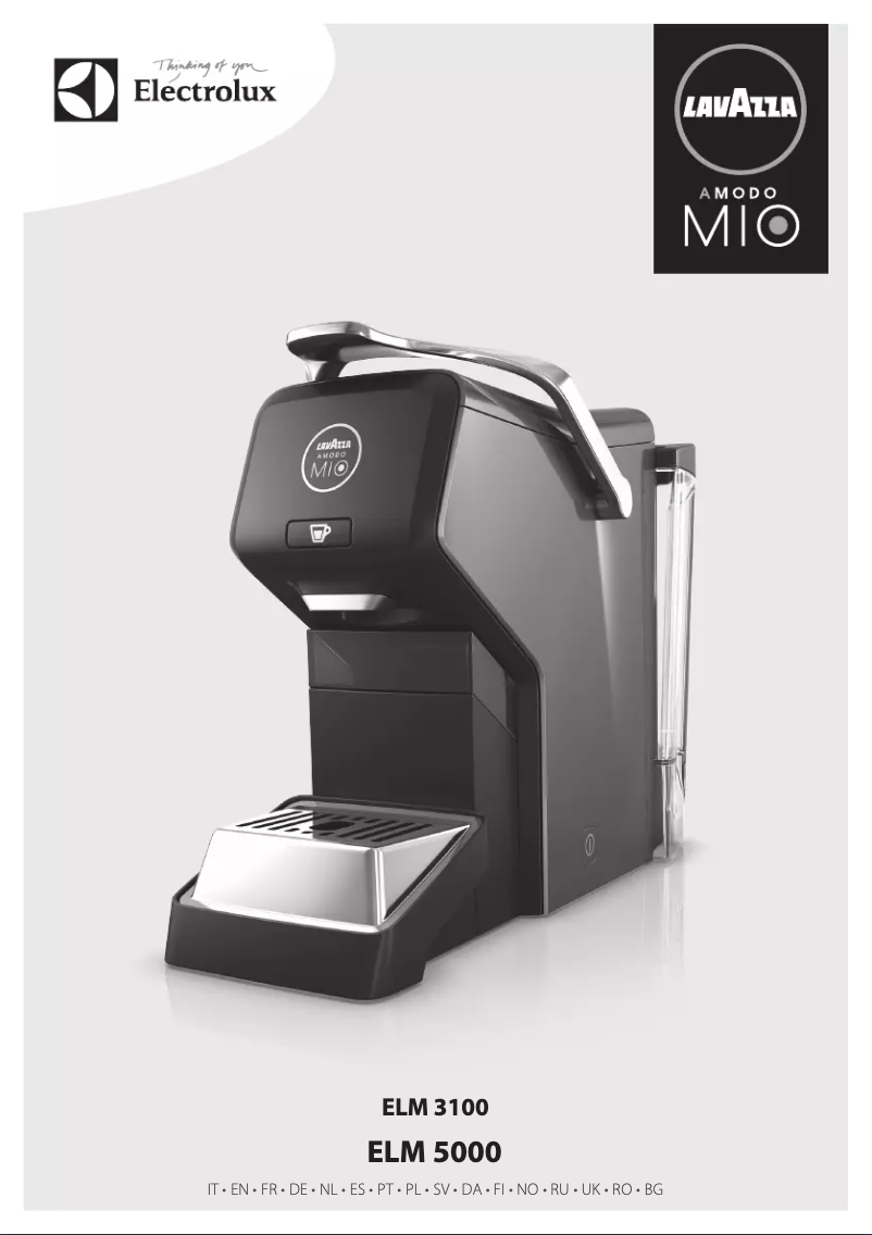 Page 1 of the manual User Manual Lavazza Éspria