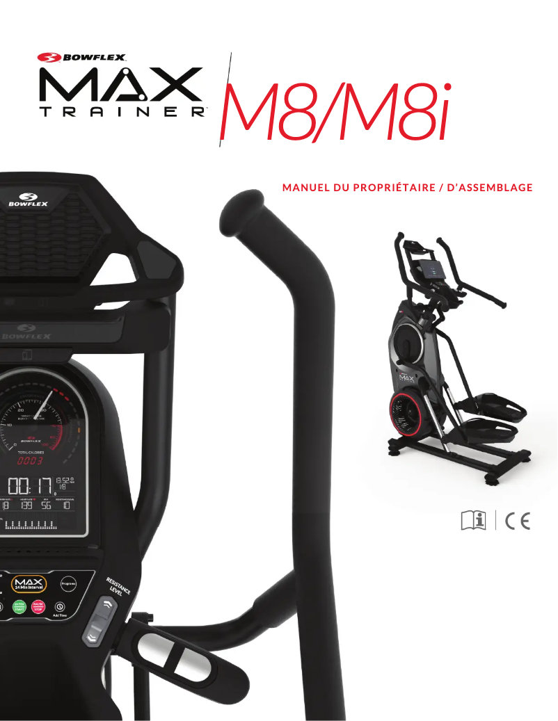Página 1 del manual Manual de usuario Bowflex Max Trainer M8