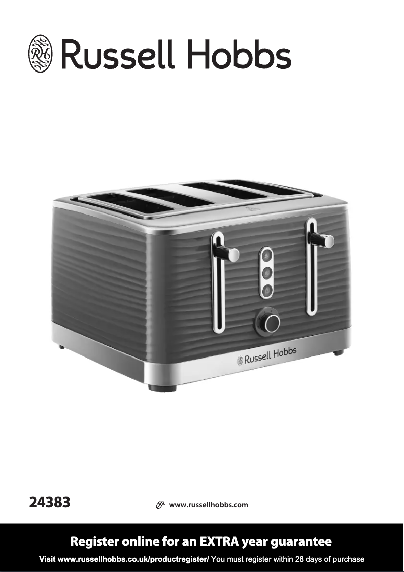 Page 1 de la notice Manuel utilisateur Russell Hobbs Inspire 24383