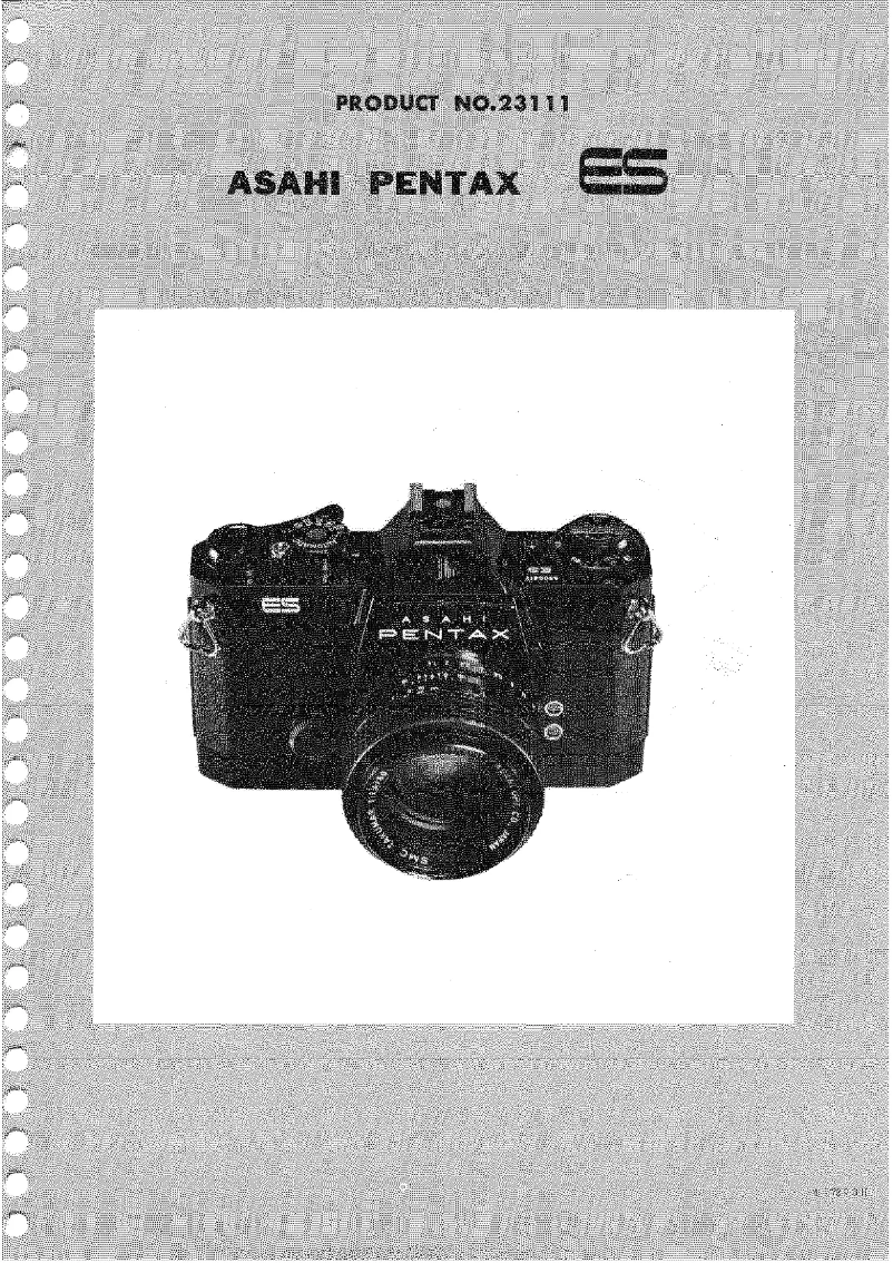 Página 1 del manual Instrucciones / montaje Pentax ES