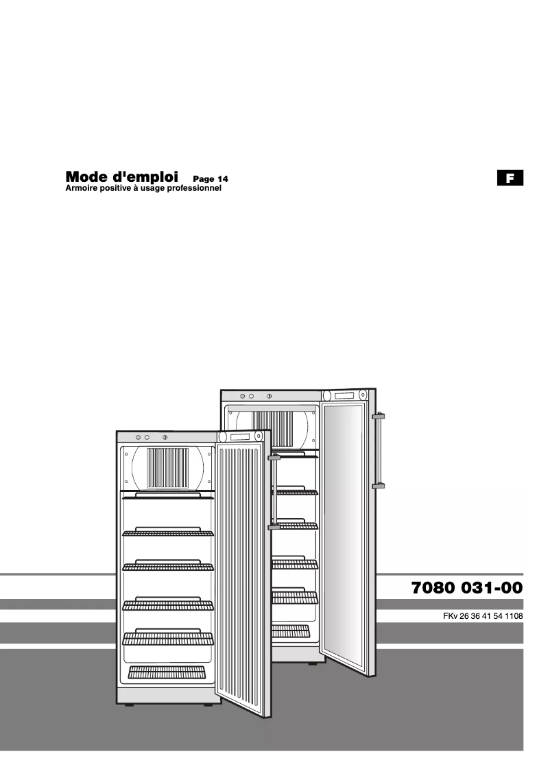 Image de la première page du manuel de l'appareil FKvsl 3612 Premium