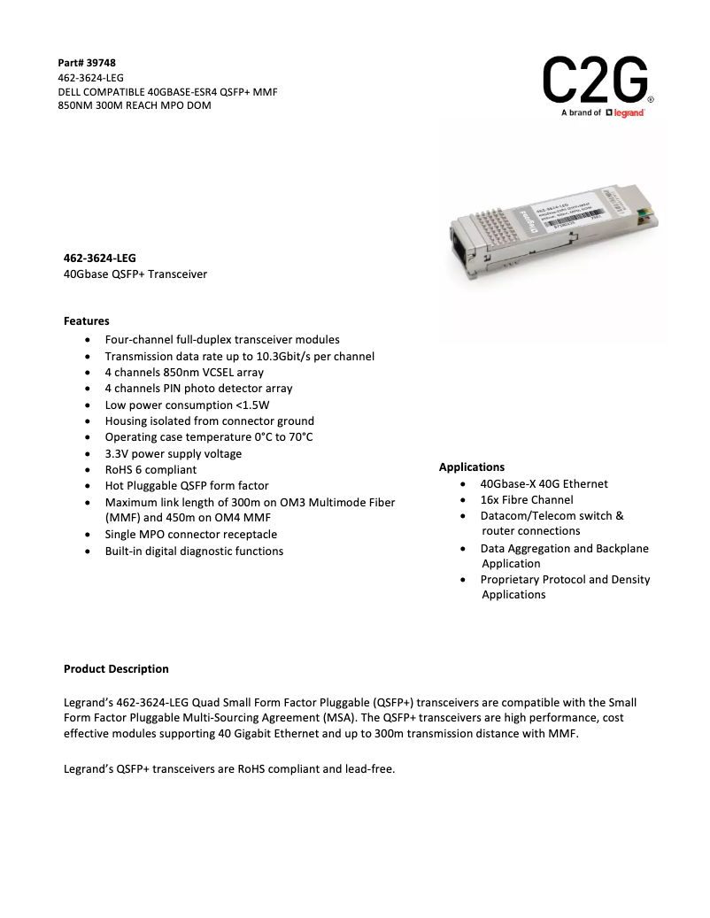 Image de la première page du manuel de l'appareil 39748