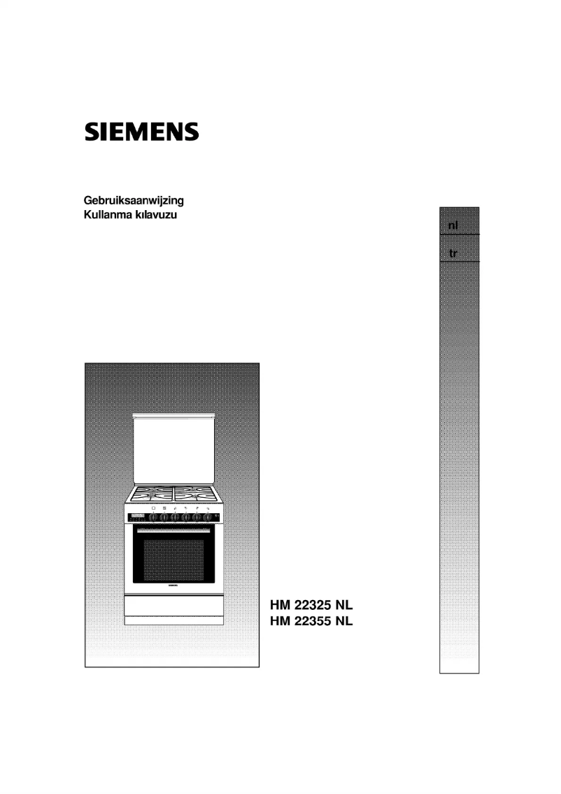 Page n°1 - Manuel utilisateur Siemens HM22325