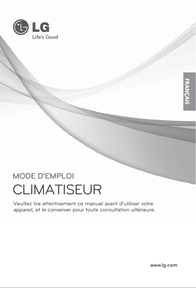 Page 1 de la notice Manuel utilisateur LG LSNC186VBL1