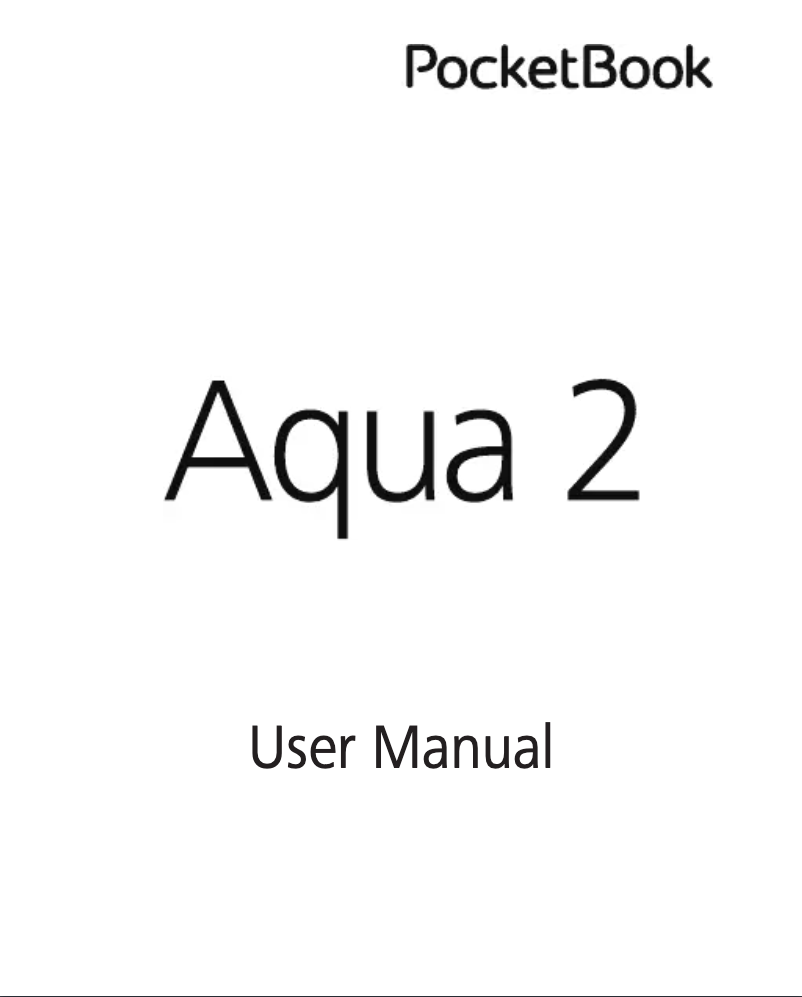 Image de la première page du manuel de l'appareil Aqua 2