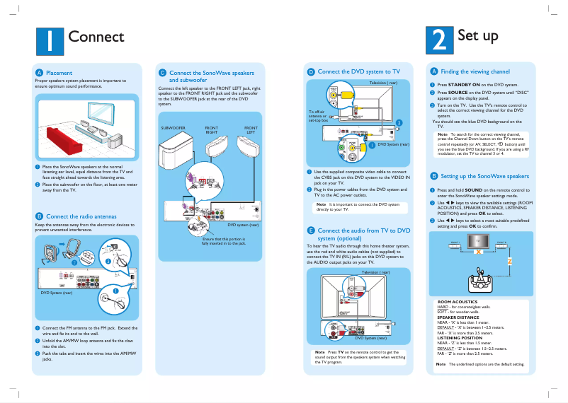 First page image of the manual for HTS6500