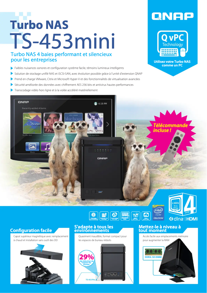 Image de la première page du manuel de l'appareil TS-453mini