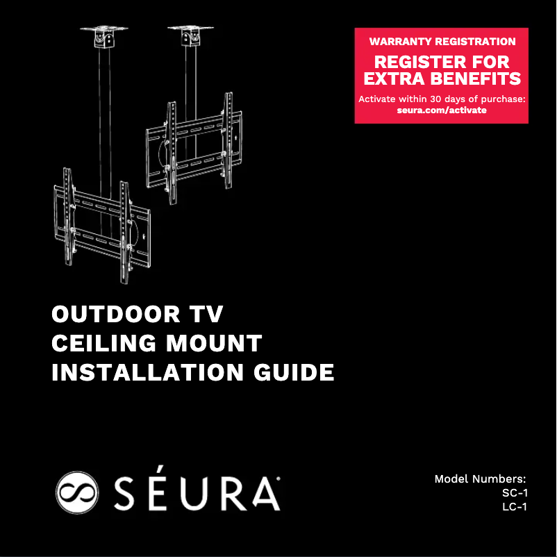 Page n°1 - Manuel utilisateur Seura SC-1