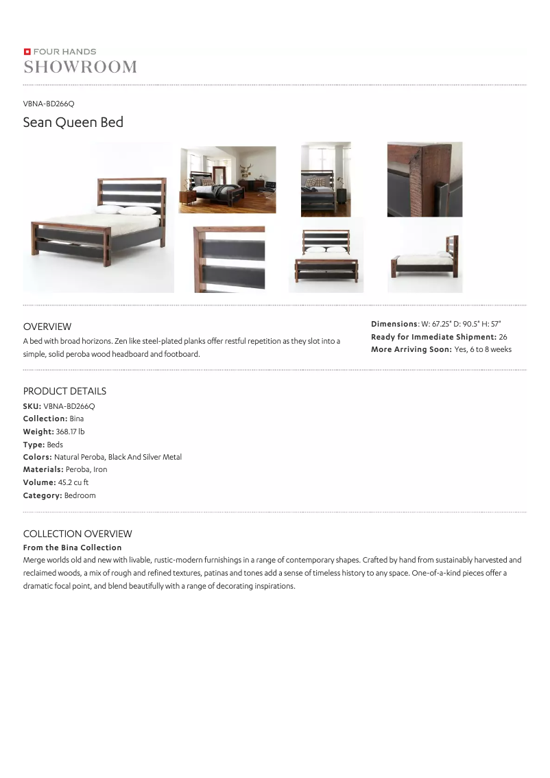 Page 1 de la notice Manuel utilisateur Four Hands VBNA-BD266Q