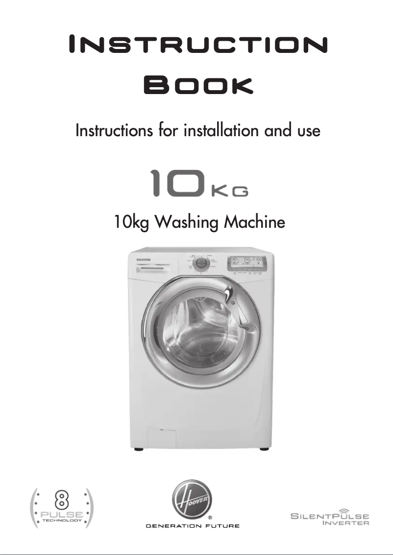 Page 1 de la notice Manuel utilisateur Hoover DYN 166P8C