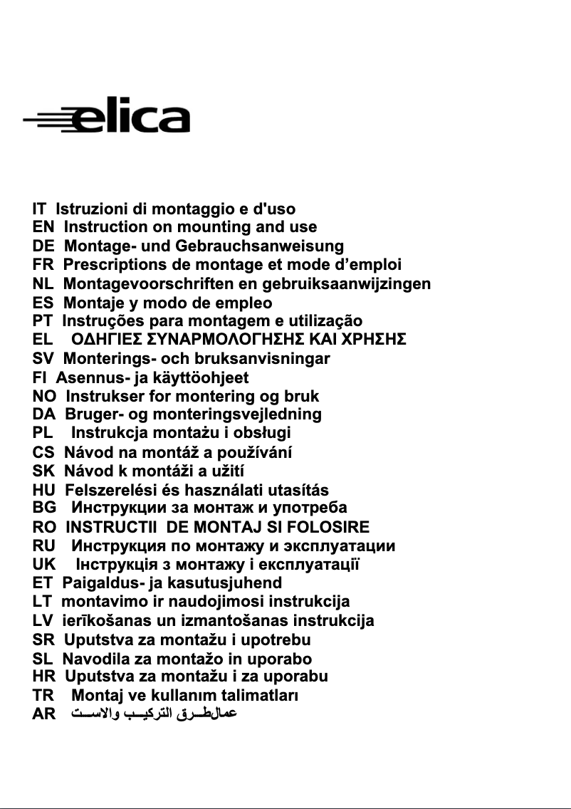 Image de la première page du manuel de l'appareil MINI OM BL/F/55