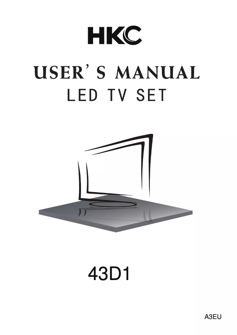 Image de la première page du manuel de l'appareil 43D1