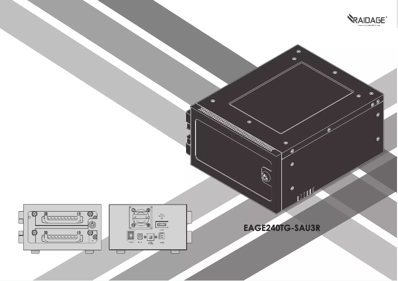 Page n°1 - Manuel utilisateur iStarUSA EAGE240TG-SAU3R
