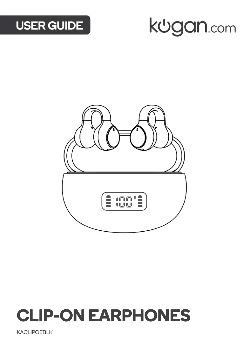 Image de la première page du manuel de l'appareil KACLIPOEBLK