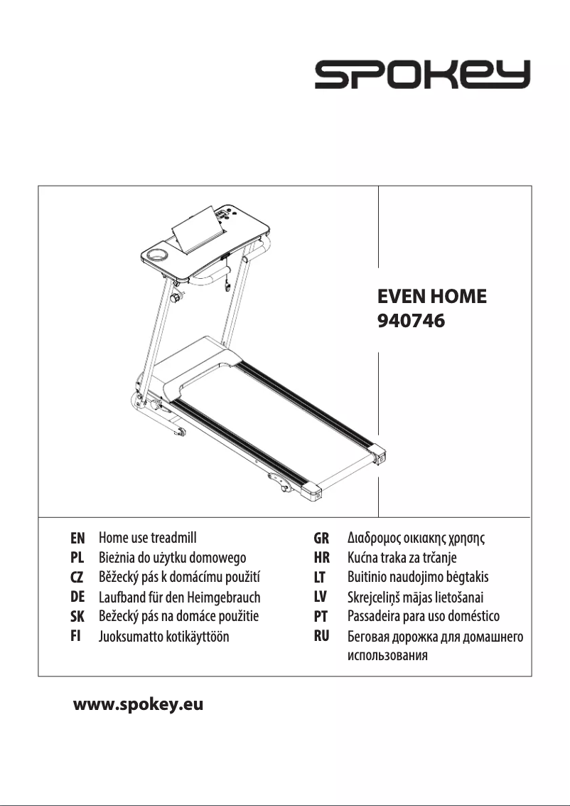 Page 1 de la notice Manuel utilisateur Spokey Even Home