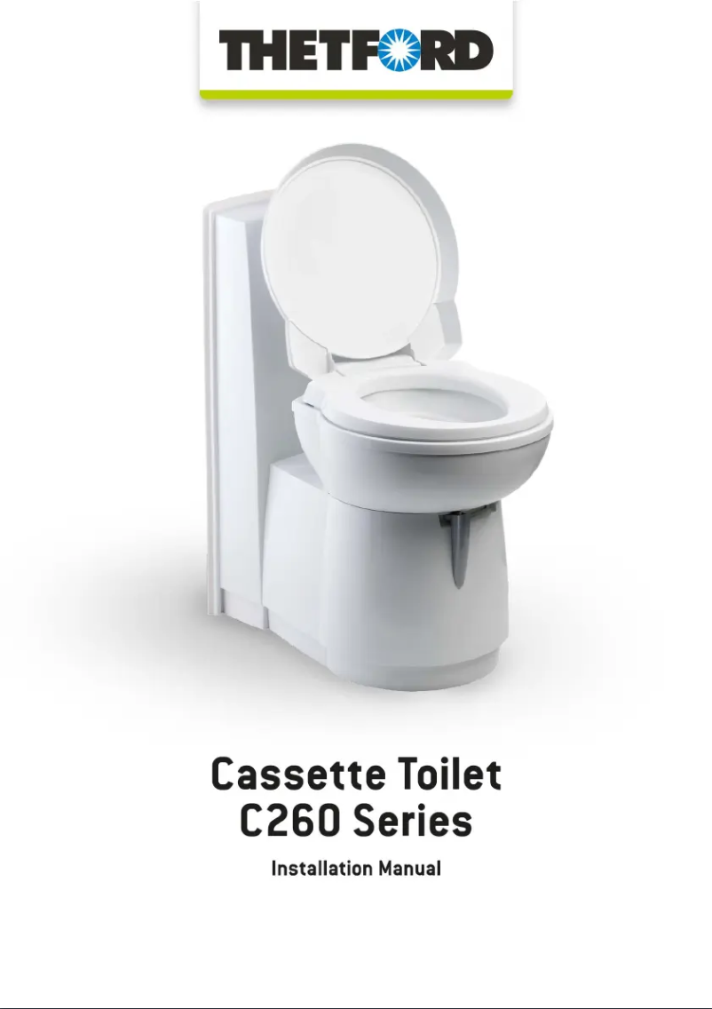 Page n°1 - Manuel utilisateur Thetford C263-CS