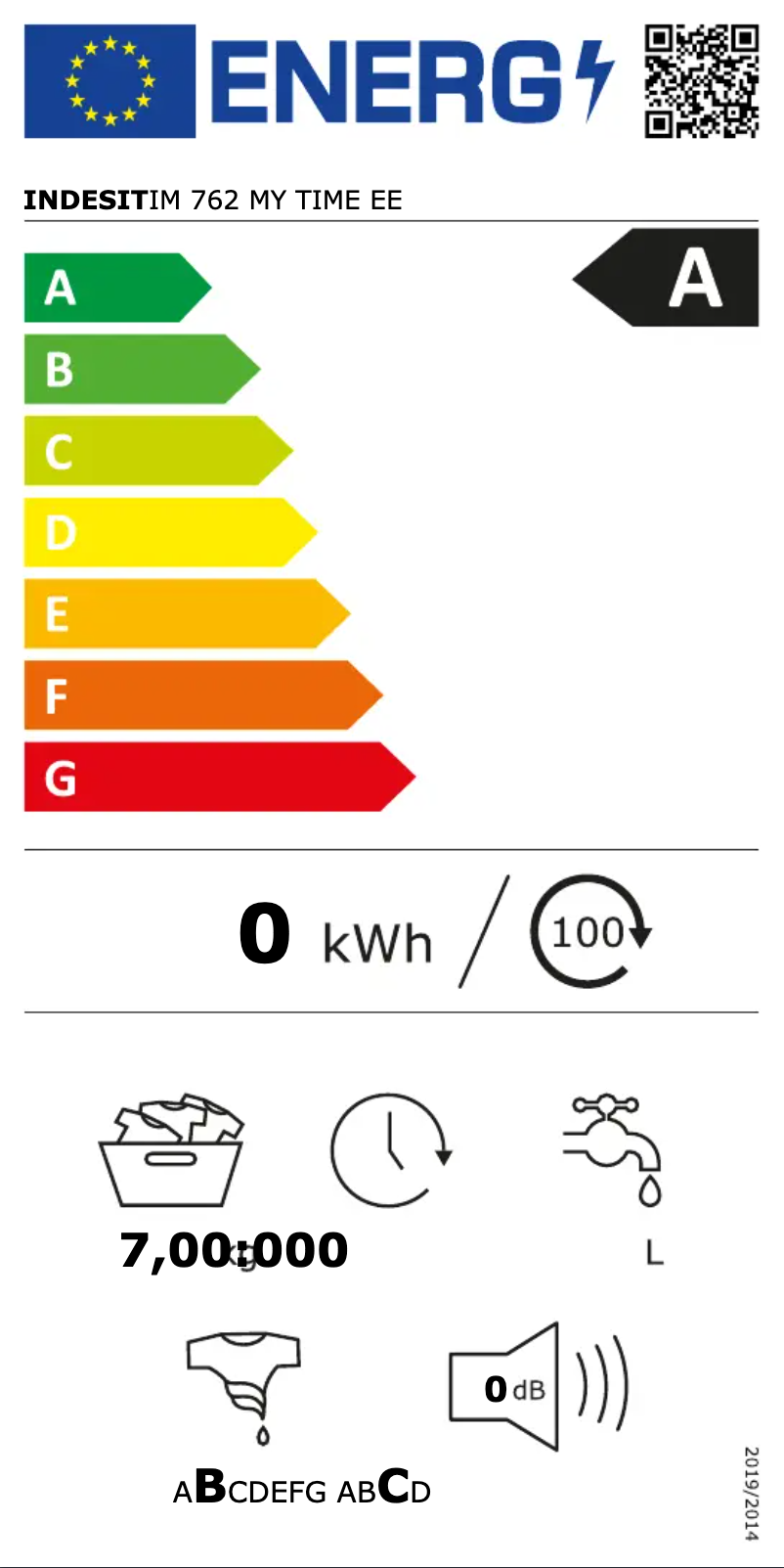 Image de la première page du manuel de l'appareil IM 762 MY TIME EE