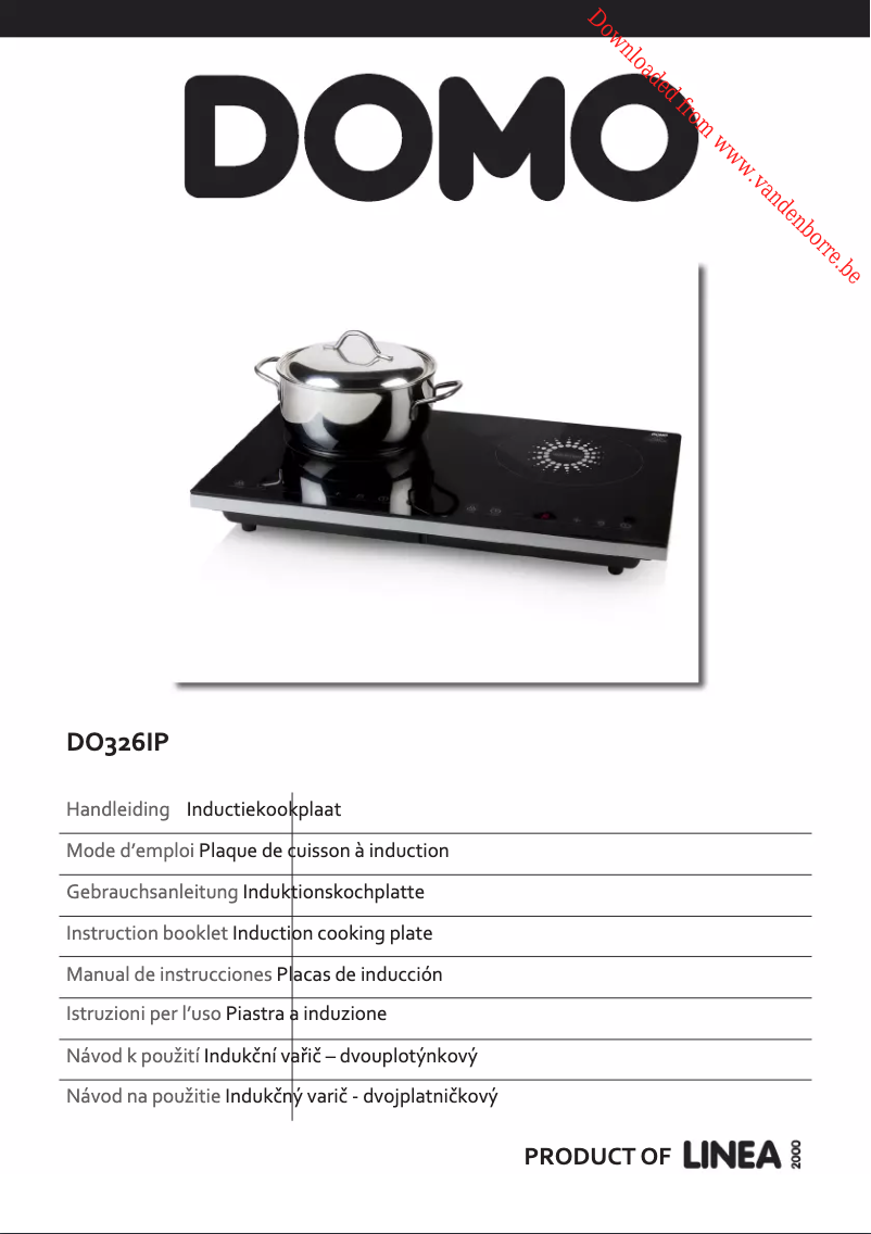 Image de la première page du manuel de l'appareil DO326IP