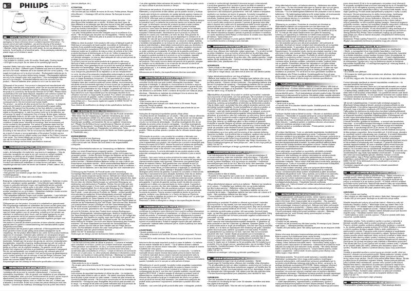 Page 1 de la notice Manuel utilisateur Philips 71788/32/16