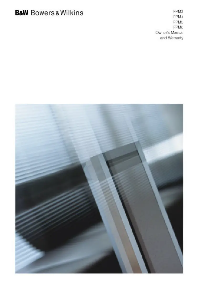 Imagen de la primera página del manual del dispositivo FPM5