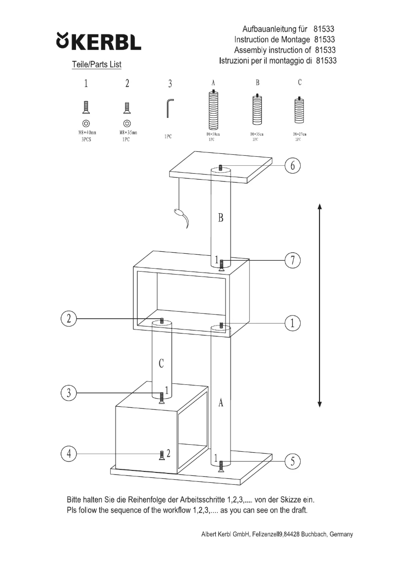 Image de la première page du manuel de l'appareil Capella 81533