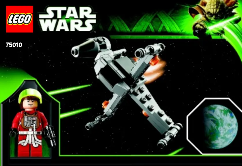 Page n°1 - Manuel utilisateur Lego Star Wars 75010