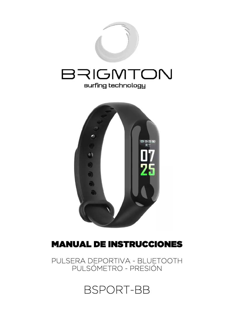 Imagen de la primera página del manual del dispositivo BSPORT-BB