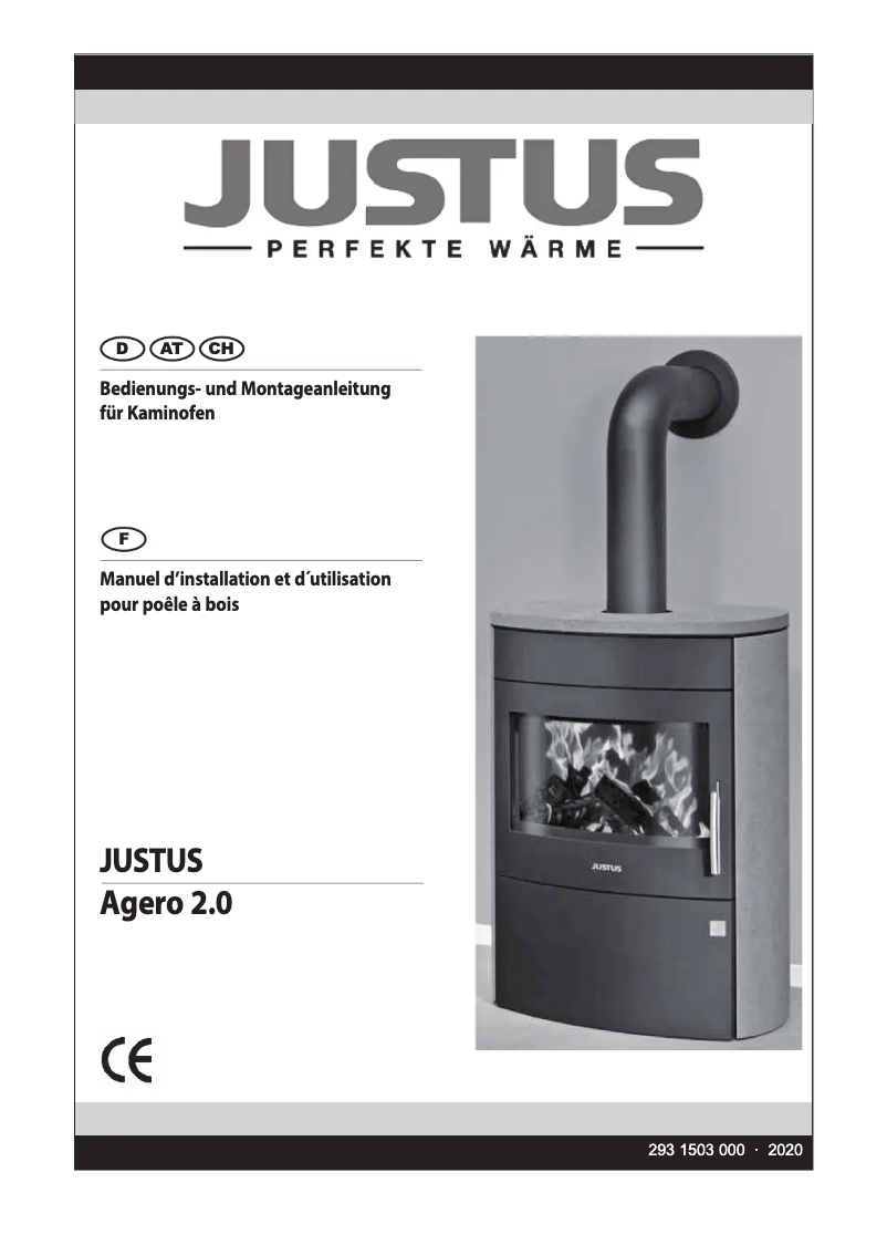Page n°1 - Manuel utilisateur Justus Agero 2.0
