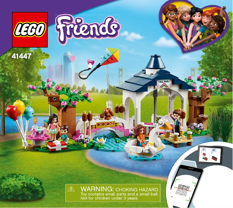 Page 1 de la notice Manuel utilisateur Lego Friends 41447