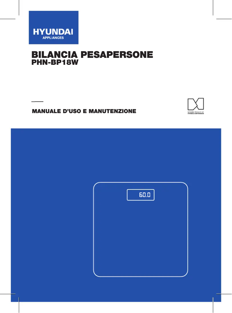 Página 1 del manual Manual de usuario Hyundai PHN-BP18W
