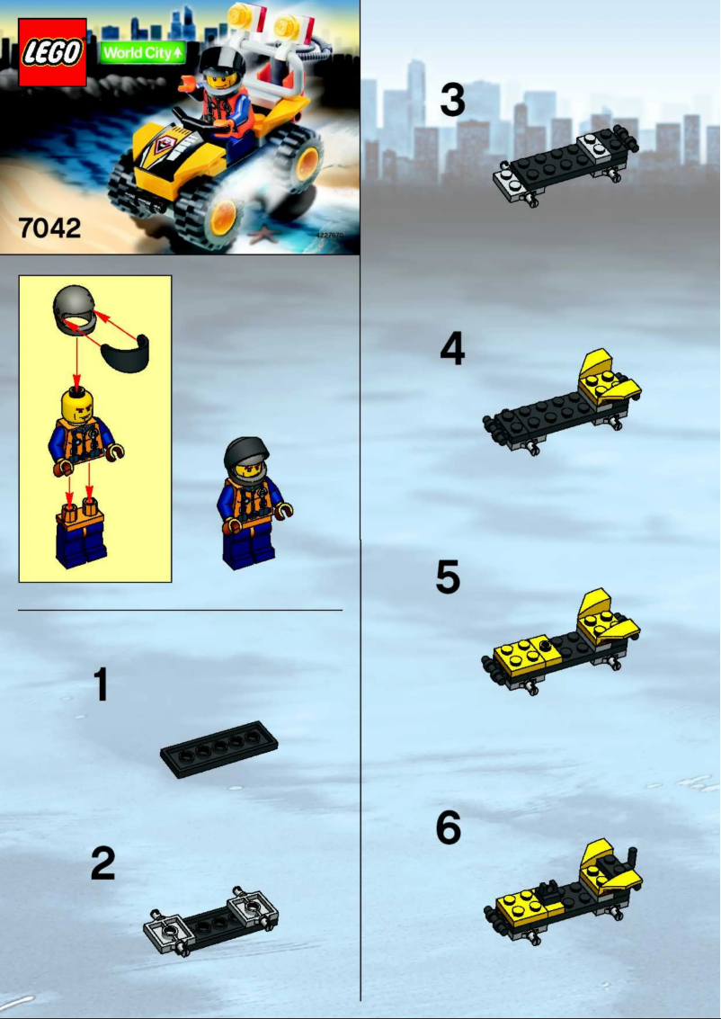 Página 1 del manual Manual de usuario Lego Dune Patrol