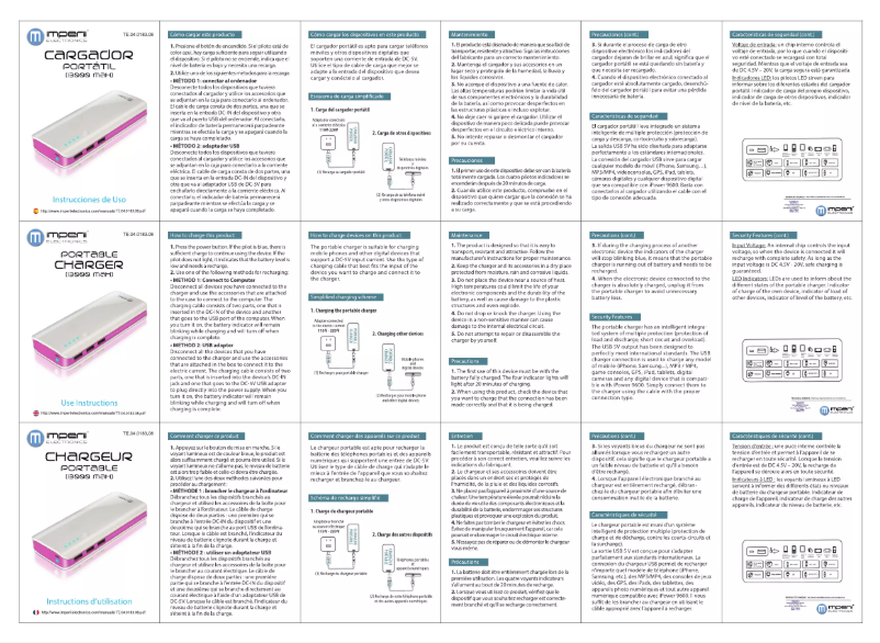 Page 1 de la notice Manuel utilisateur Imperii Electronics TE.04.0183.08
