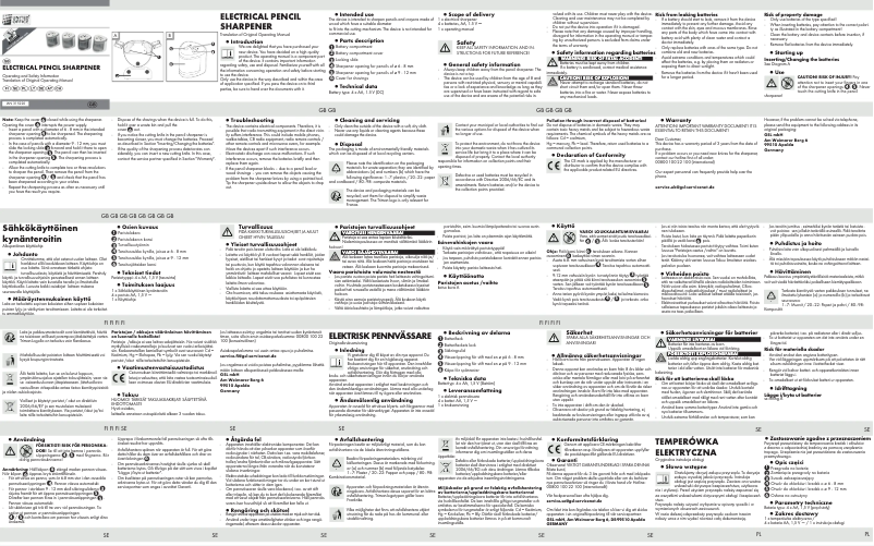 Page 1 de la notice Manuel utilisateur United Office UEA 2 A1