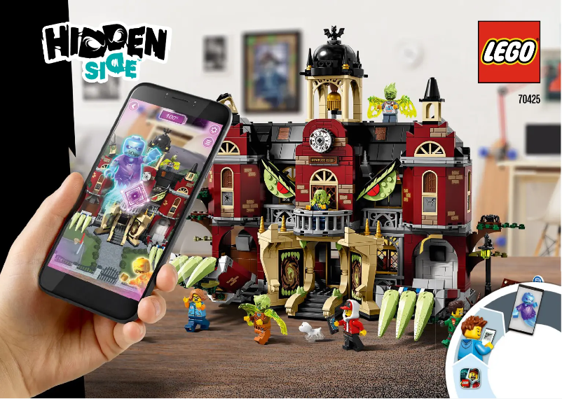 Image de la première page du manuel de l'appareil Hidden Side 70425