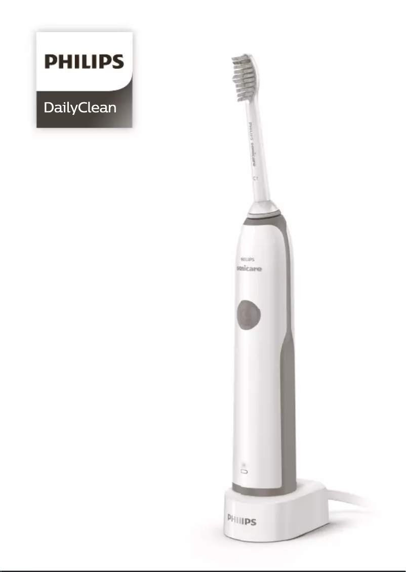 Page 1 de la notice Manuel utilisateur Philips Sonicare Elite+ HX3296