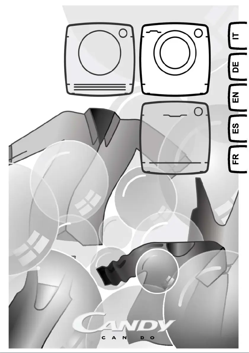 Page n°1 - Manuel utilisateur Candy CS 1071D3/1-88