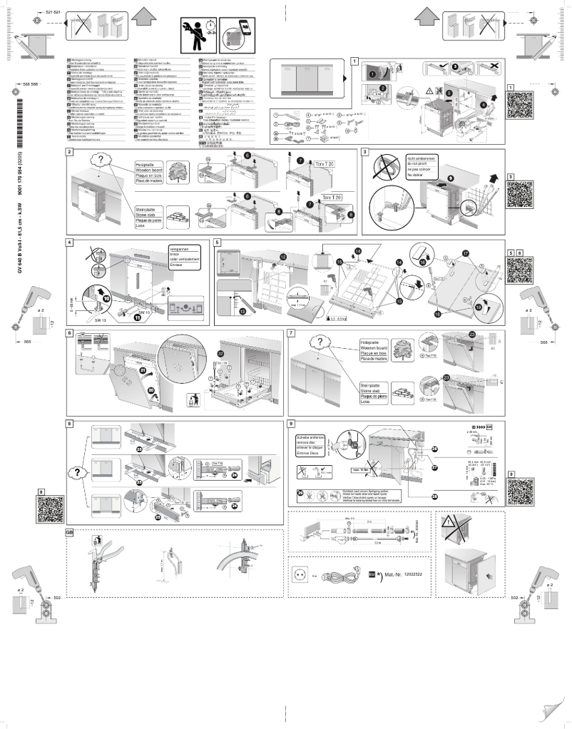 Page 1 de la notice Manuel utilisateur Bosch SMV25AX06E