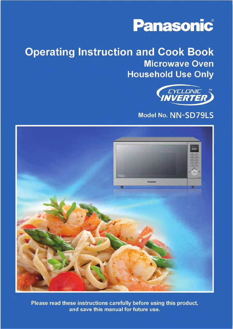 Page 1 de la notice Manuel utilisateur Panasonic NN-SD79LS
