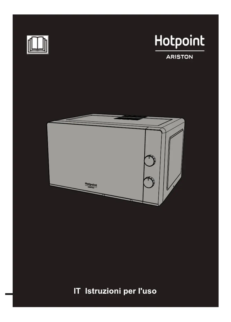 First page image of the manual for MWHA 2412 B0