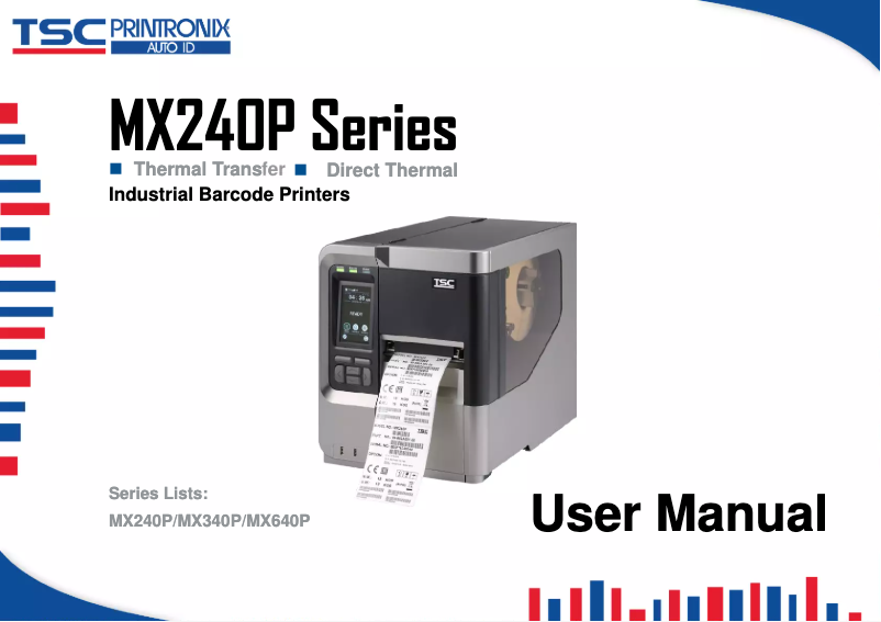 Image de la première page du manuel de l'appareil MX640P