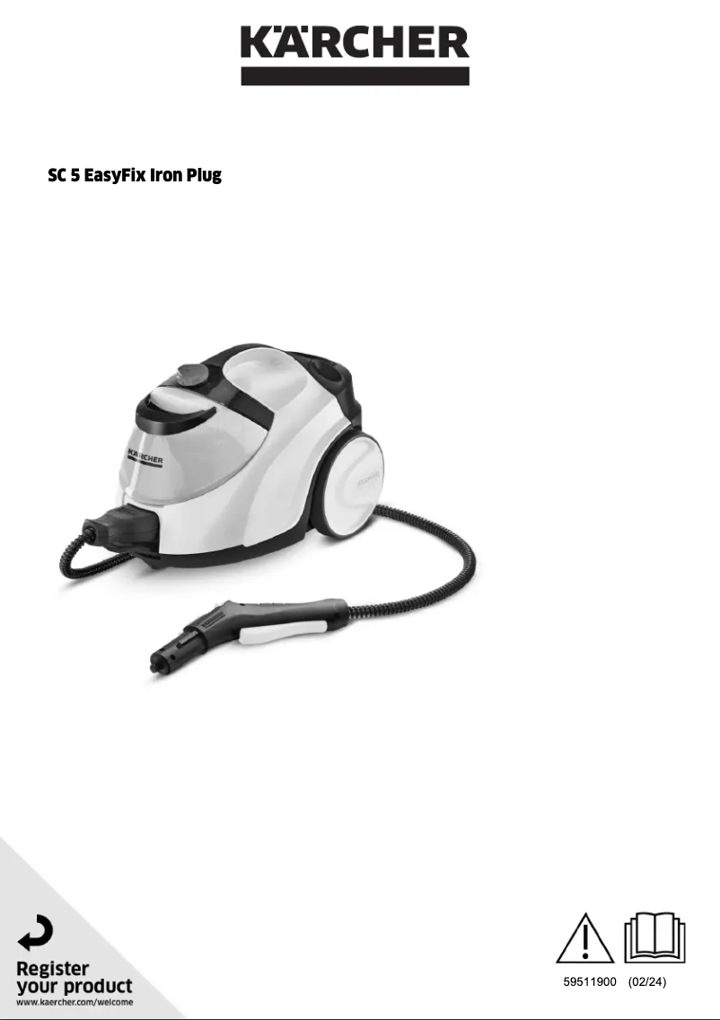 Page 1 of the manual User Manual Kärcher SC 3.000