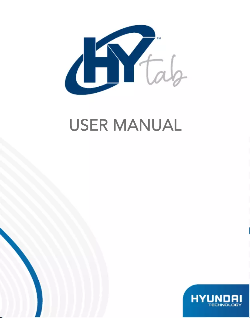 Page 1 de la notice Manuel utilisateur Hyundai HYtab