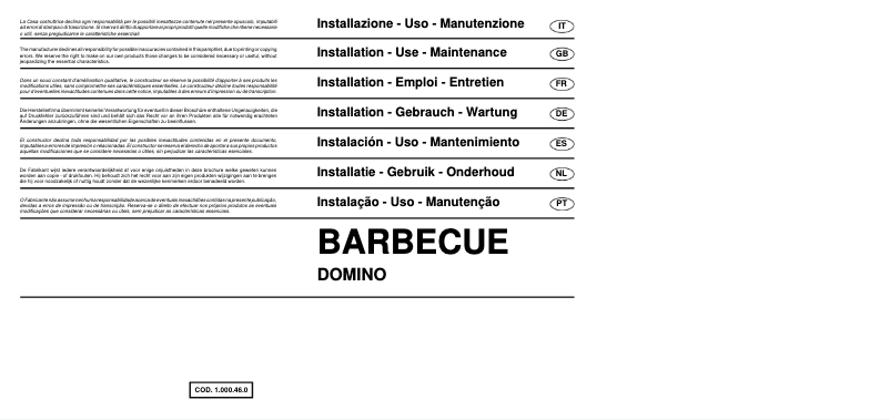 Page 1 de la notice Manuel utilisateur Fagor 2MF-BR X