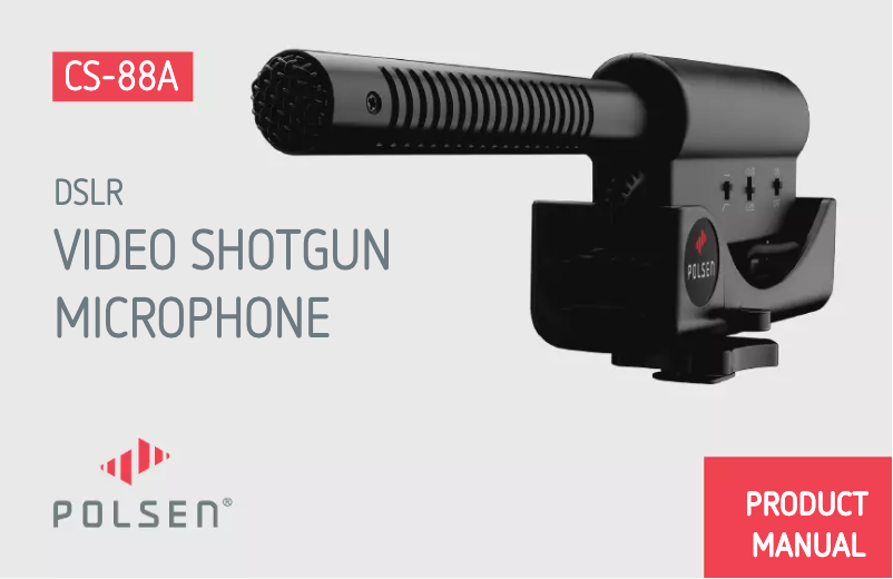 Page 1 de la notice Manuel utilisateur Polsen CS88A