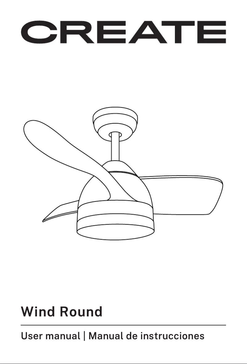Page n°1 - Manuel utilisateur Create WIND ROUND