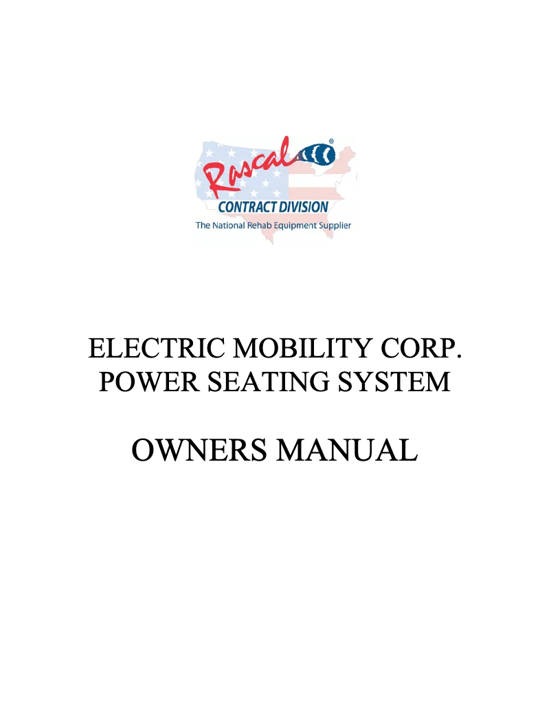 Page 1 de la notice Manuel utilisateur Rascal 330